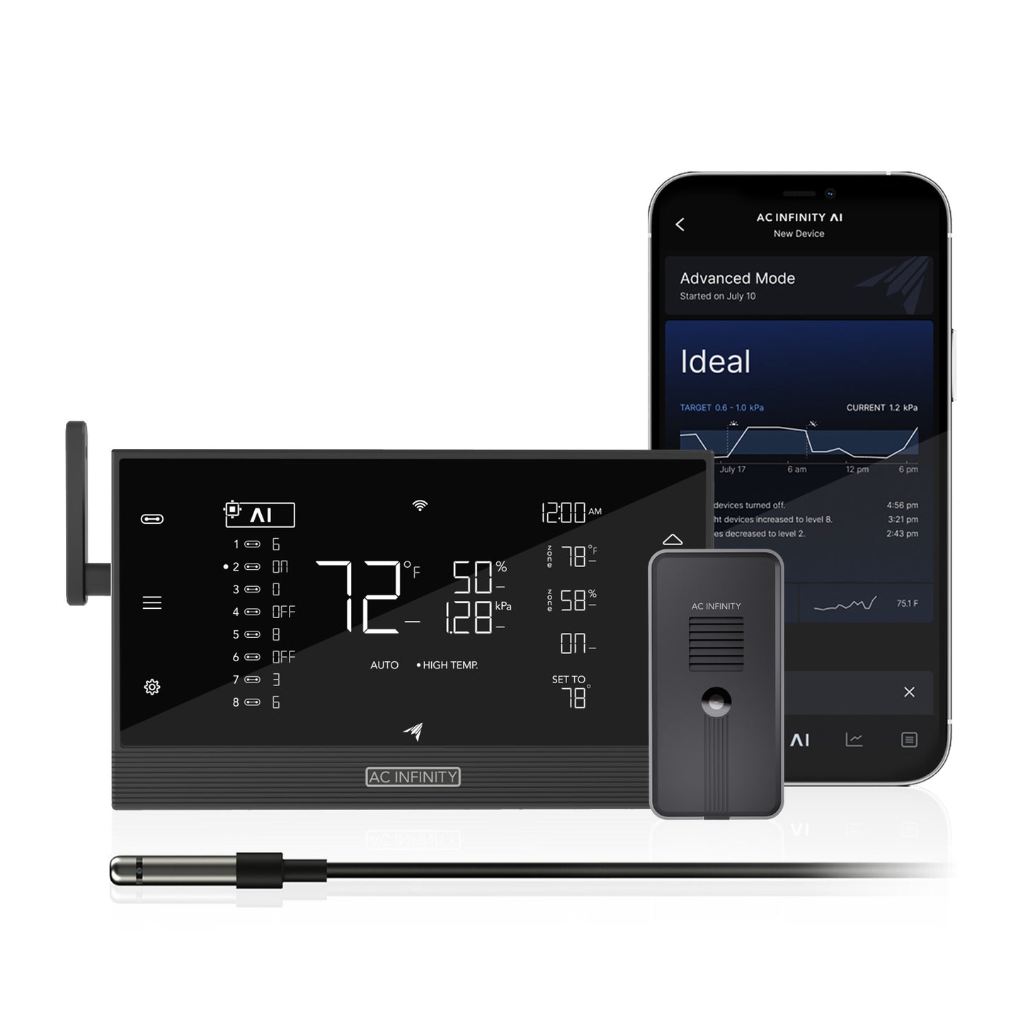 AC Infinity CONTROLLER AI+ with CO2 Sensor